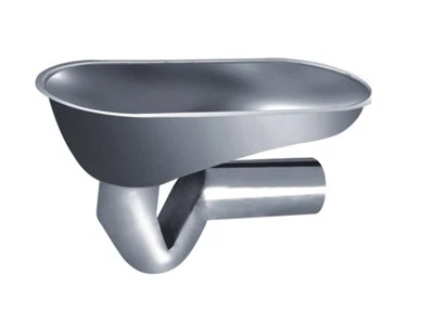 فولاد ضد زنگ P-} توالت چمباتمه تله